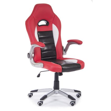 Kancelářské křeslo Tech Plus - výprodej, červená / černá