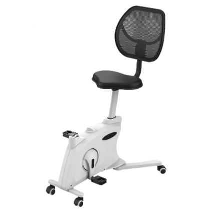 Ergonomické kolo ke stolu OfficeTech Bike, bílá