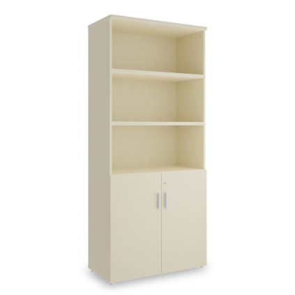 Vysoká skříň SimpleOffice 80 x 40 x 180 cm, bříza