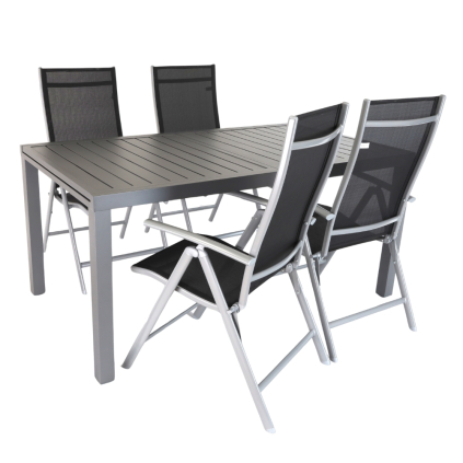 50107 zahradni sestava rosalio 4 mista cerna seda