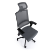 Kancelářská židle Soldado, šedá / černá