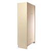 Dřevěná šatní skříň Visio, 90 x 45 x 185 cm, cylindrický zámek, javor
