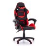Herní židle Forza, červená / černá