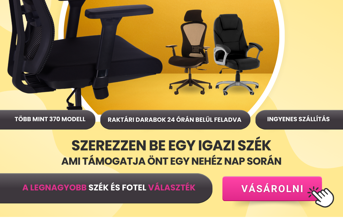 Irodai székek és fotelek legnagyobb kínálata