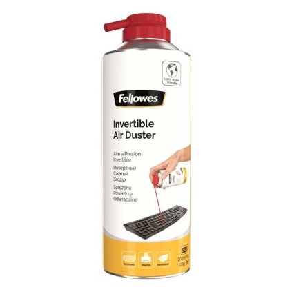 Fellowes sűrített levegő tetszőleges helyzetben alkalmazható 200 ml, átlátszó