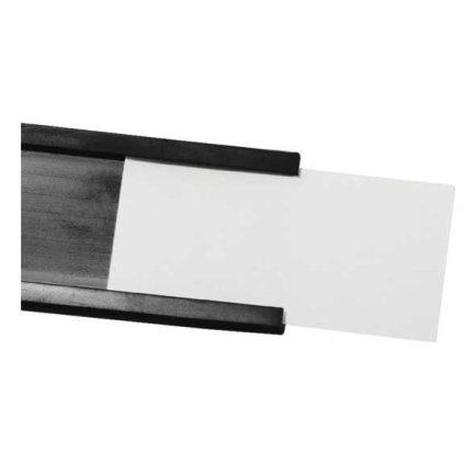 C-profil Magnetoplan Fóliás címkék 40 mm, fehér