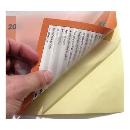 Eurosupplies lamináló fólia 80 mic A3, öntapadós - 100 db, fényes