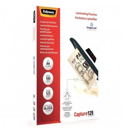 Fellowes lamináló fólia 125 mic A4 ImageLast - 100 db, fényes