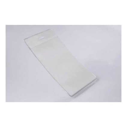 IDPR M1 függőleges címke, 58 x 90 mm - 50 db, átlátszó