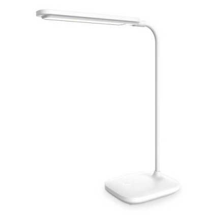 Platinet asztali lámpa 5 W, akkumulátor + USB, fehér