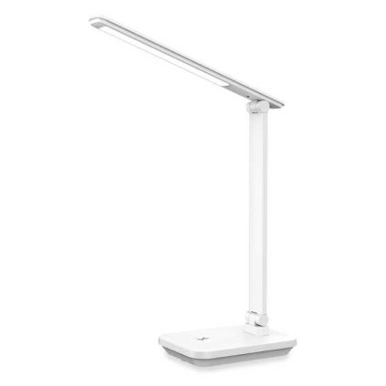Platinet asztali lámpa 5 W, erős akkumulátor + USB, fehér