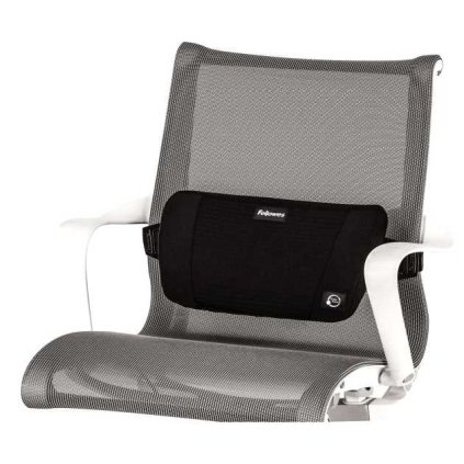 Fellowes PlushTouch deréktámasz, fekete
