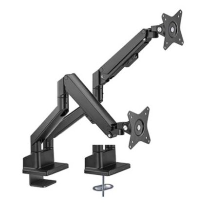 Brateck LDT62-C024 monitor tartó, 2 kar, fekete