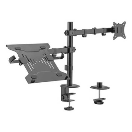 Brateck LDT66-C024ML monitor- és laptop tartó, fekete