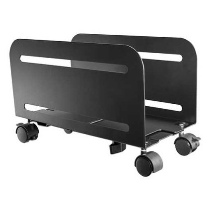 Brateck CPB-4 mobil PC állvány, fekete