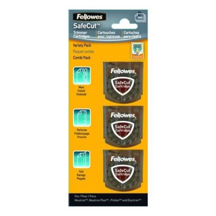 Fellowes Electron, Proton, Neutron vágógépekhez forgó eszköz - 3 db, ezüst