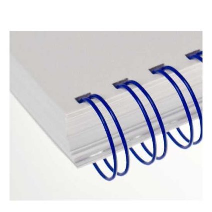 RENZ fém kötésgerincek (2/1") 32 mm - 20 db, kék