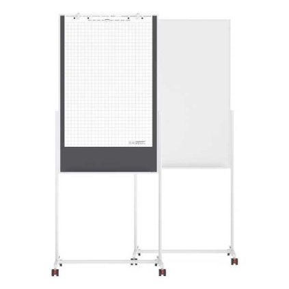 Magnetoplan Design mobil multifunkciós tábla 3 az 1-ben, fehér