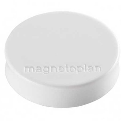 Magnetoplan Ergo Medium mágnesek 30 mm - 10 db, fehér