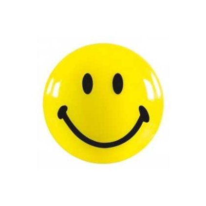 Magnetoplan Smile mágnesek 20 mm - 8 db, sárga