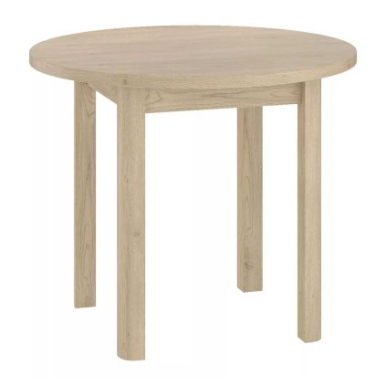 Adam étkezőasztal - 80 cm átmérő, cremona tölgy