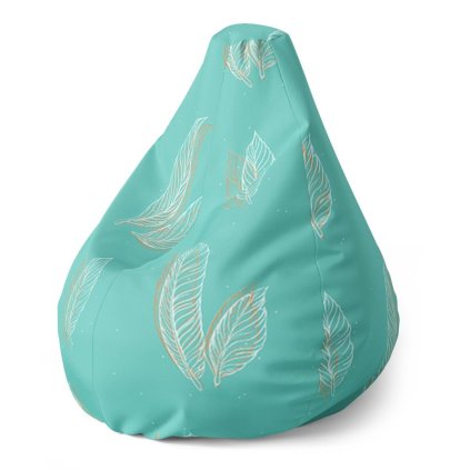 Pear babzsák tollacskák, türkiz