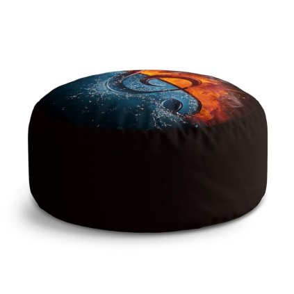 Circle zsámoly lángoló kulcs, fekete
