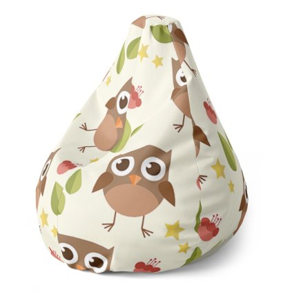 Pear babzsák baglyok - gyerek, színes