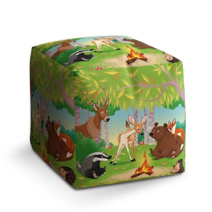 Cube zsámoly erdei állatkák 2, zöld