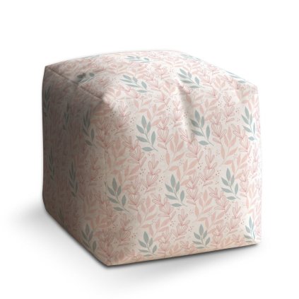 Cube zsámoly rózsaszín és kék levelek, színes