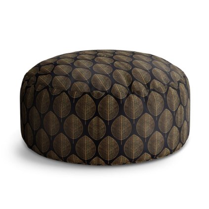 Circle zsámoly arany levelek, fekete / arany