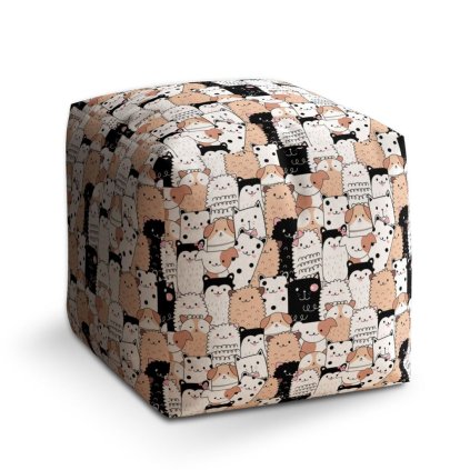 Cube zsámoly arányos állatkák, színes