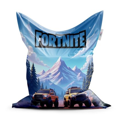 Classic babzsák Fortnite terepjáró autók - gyerek, kék