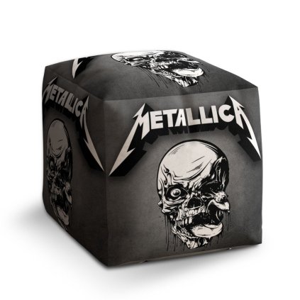 Cube zsámoly Metallica szürke koponya, szürke