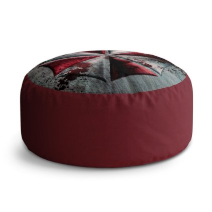 Circle zsámoly Resident Evil Umbrella Co. Steel, piros / szürke