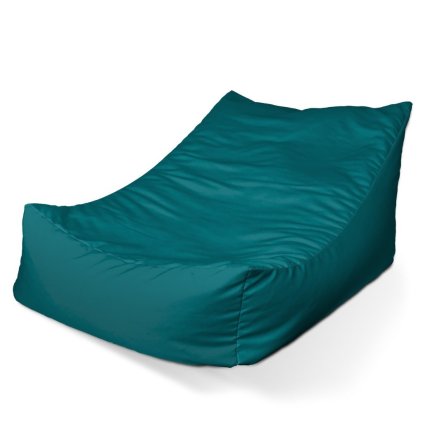 Lounge babzsák zöldeskék, türkiz