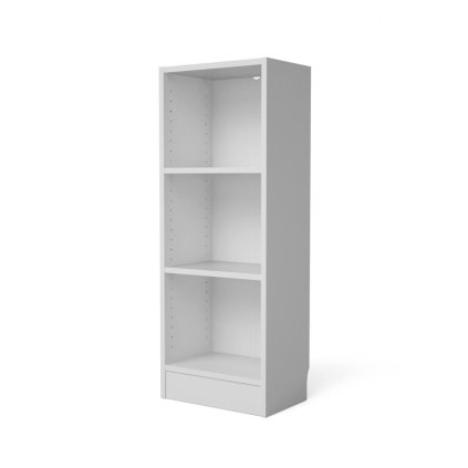 Bask szekrény 40,6 x 26,7 x 107,2 cm, korpusz, fehér