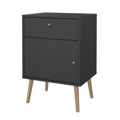 Boaz éjjeliszekrény, szürke