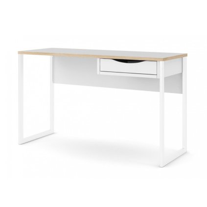 Felix Light íróasztal 130, fehér matt / fehér