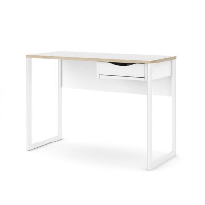 Felix Light íróasztal 110, fehér matt / fehér