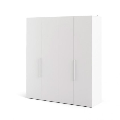 Lutta szekrény, fehér matt