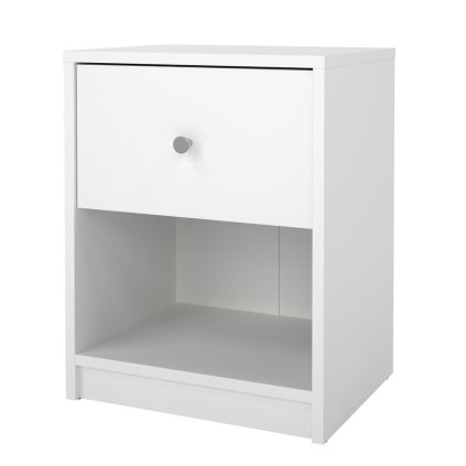 Myra éjjeliszekrény, fehér