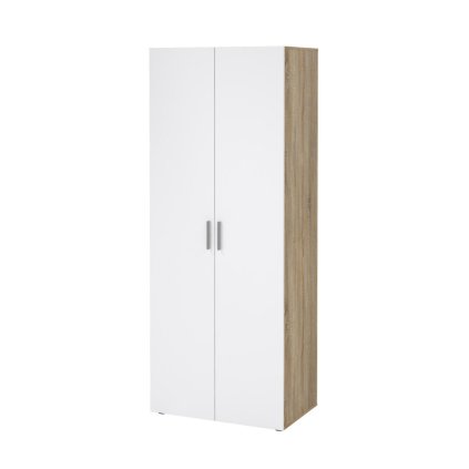 Pedro szekrény, sonoma tölgy / fehér fényes