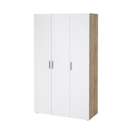 Pedro II szekrény, sonoma tölgy / fehér fényes