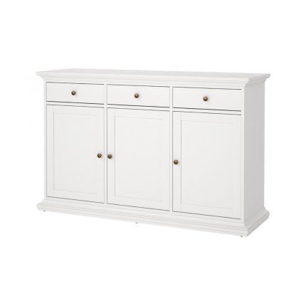 Provence IV komód, fehér