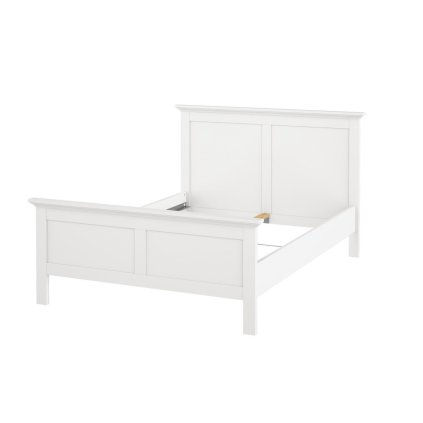 Provence ágy 140 x 200 cm, fehér