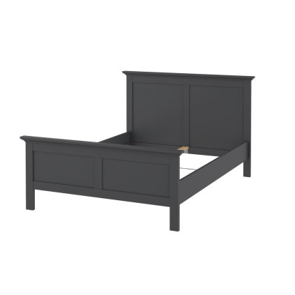 Provence ágy 140 x 200 cm, szürke