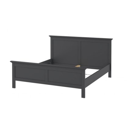 Provence ágy 160 x 200 cm, szürke