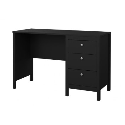 Real íróasztal, fekete