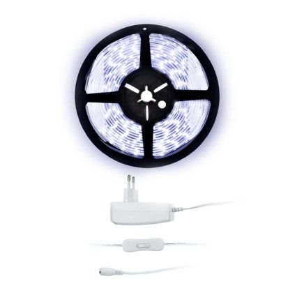 WM5x-20T LED fényszalag, 5 m, hideg fehér